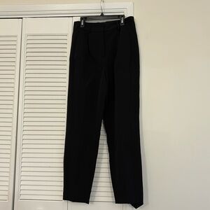 Express black straight legged trousers size 6